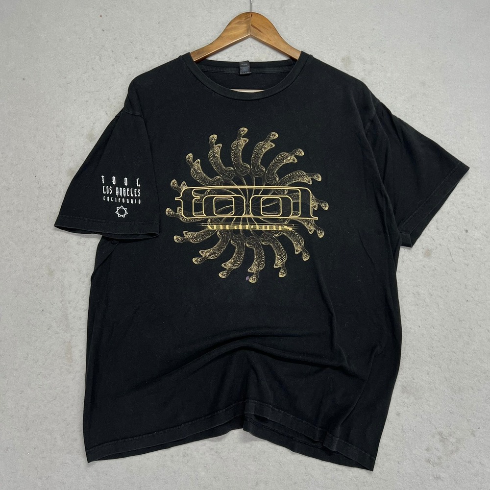 Vintage 2007 Tool Vicarious Band T-Shirt XL Black Los Angeles California Tultex